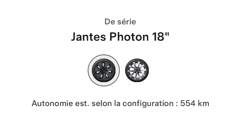 Comparaison des jantes