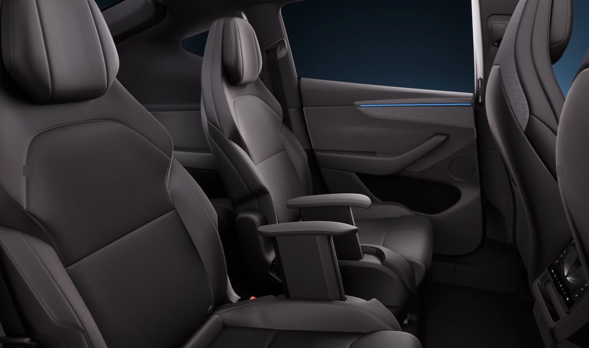 Vue arrière du Model Y L