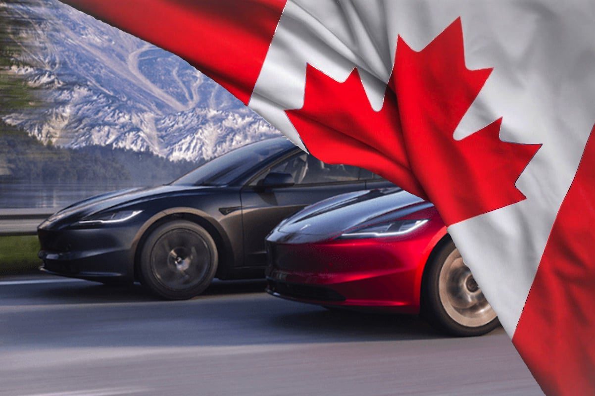Tesla Canada Chine