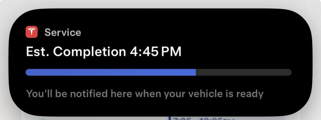 Statut de Service Tesla
