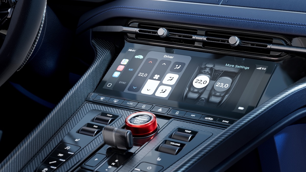 Intérieur de la DB12 S