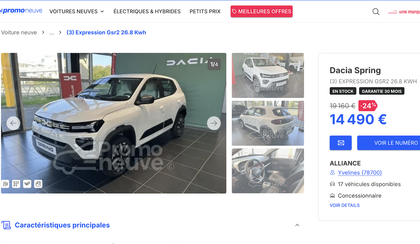 Dacia Spring 2025