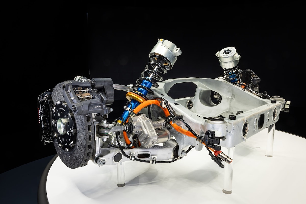 Ferrari Elettrica éléments techniques