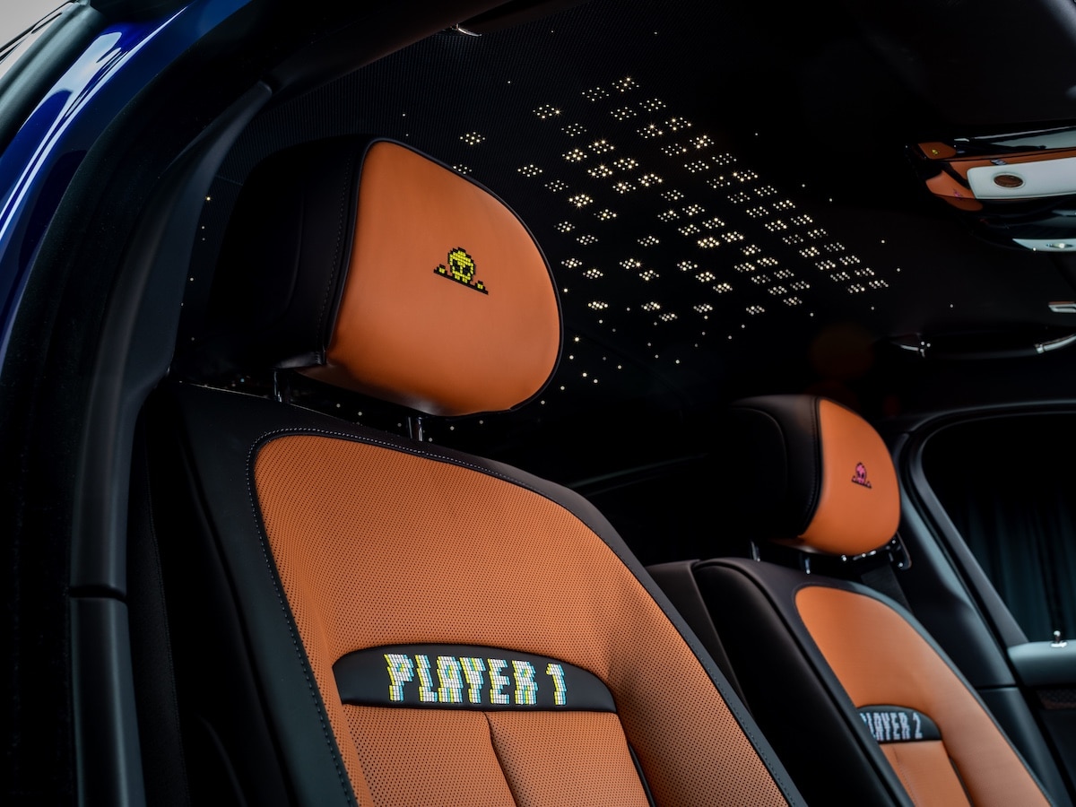 Intérieur Rolls-Royce Black Badge Ghost Gamer