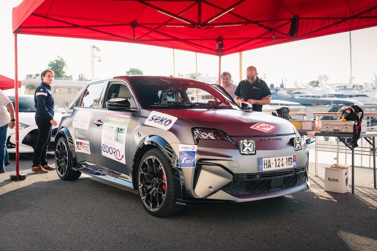 Podium de l'EcoRally Scotland