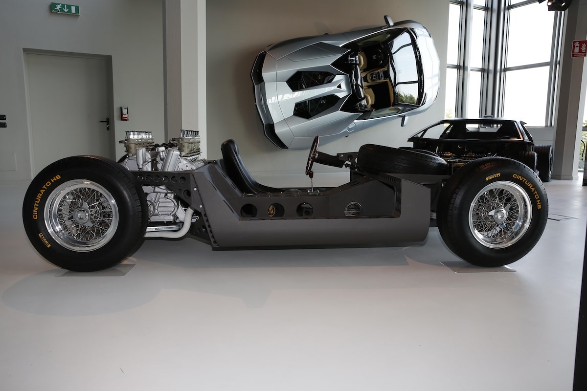 Design du châssis Miura