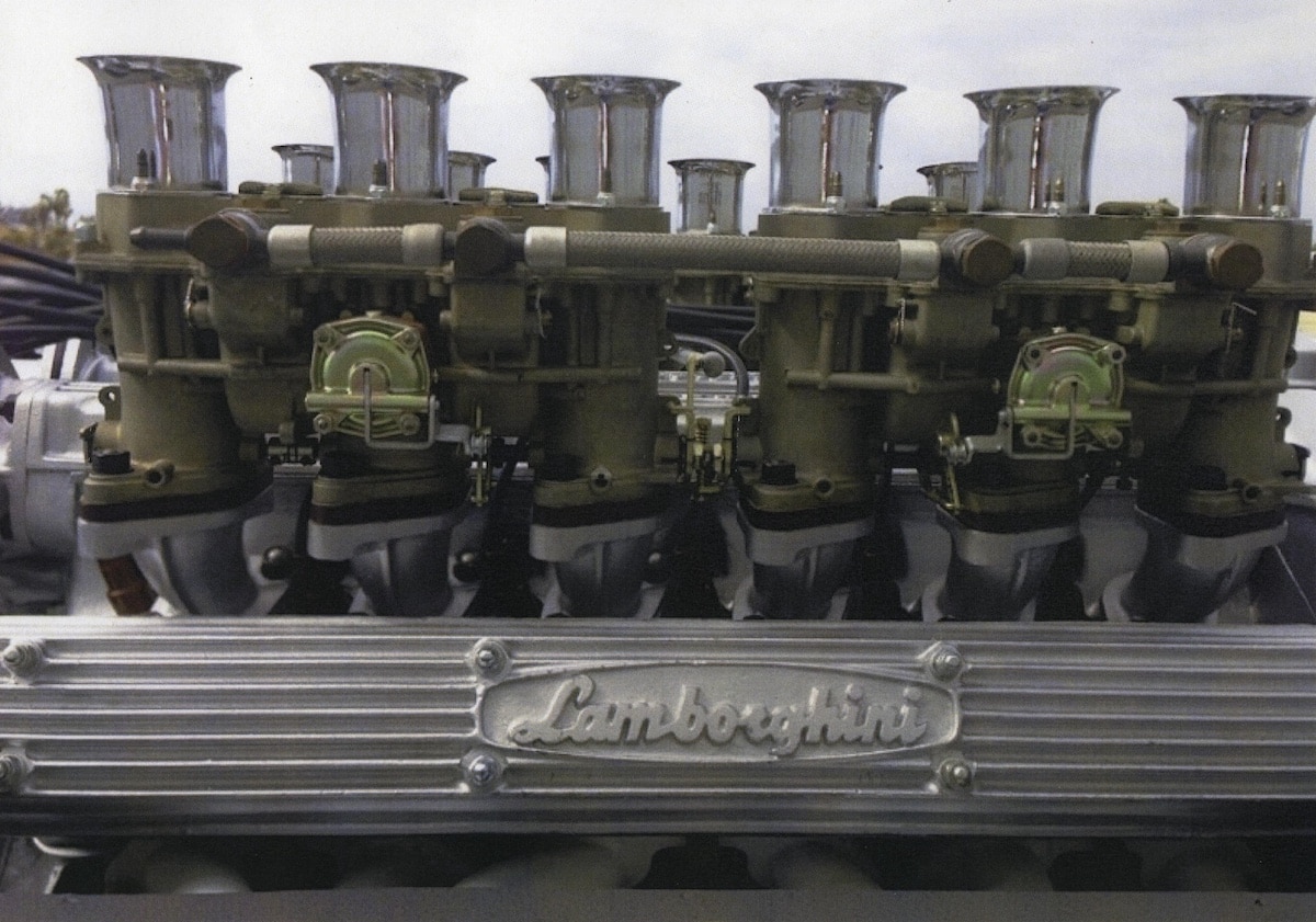 Autre vue du châssis Miura