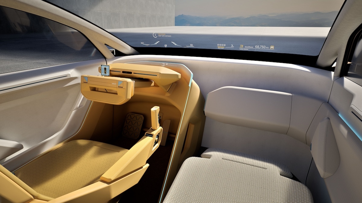 Design intérieur du Kia Vision Meta Turismo